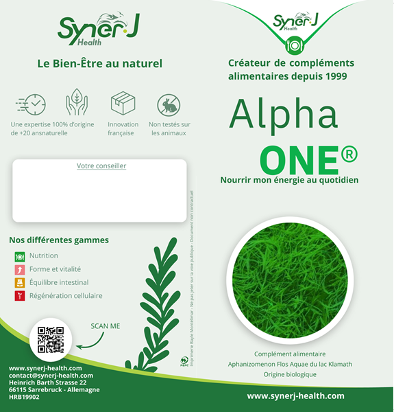 AlphaONE Vrac 250g New
